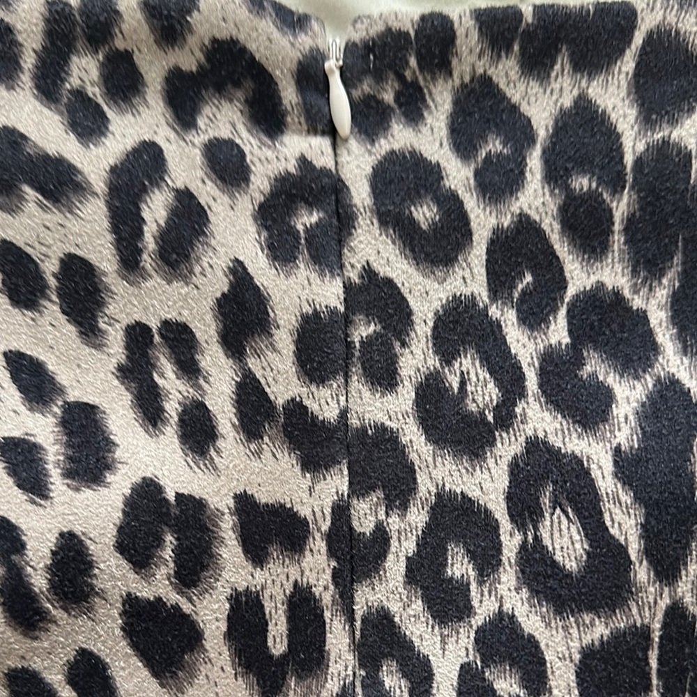 Leopard Print Women's Skirt - Picture 3 of 3